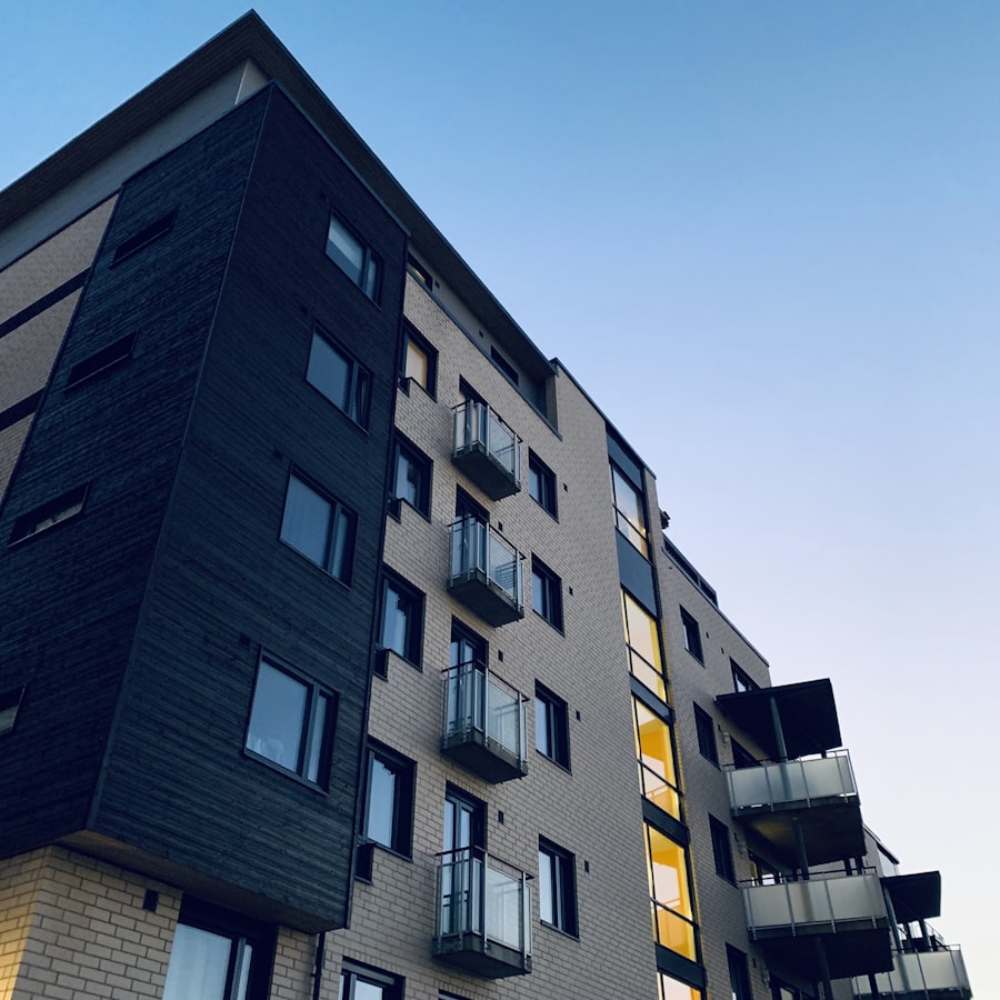 Façade d'un immeuble en copropriété