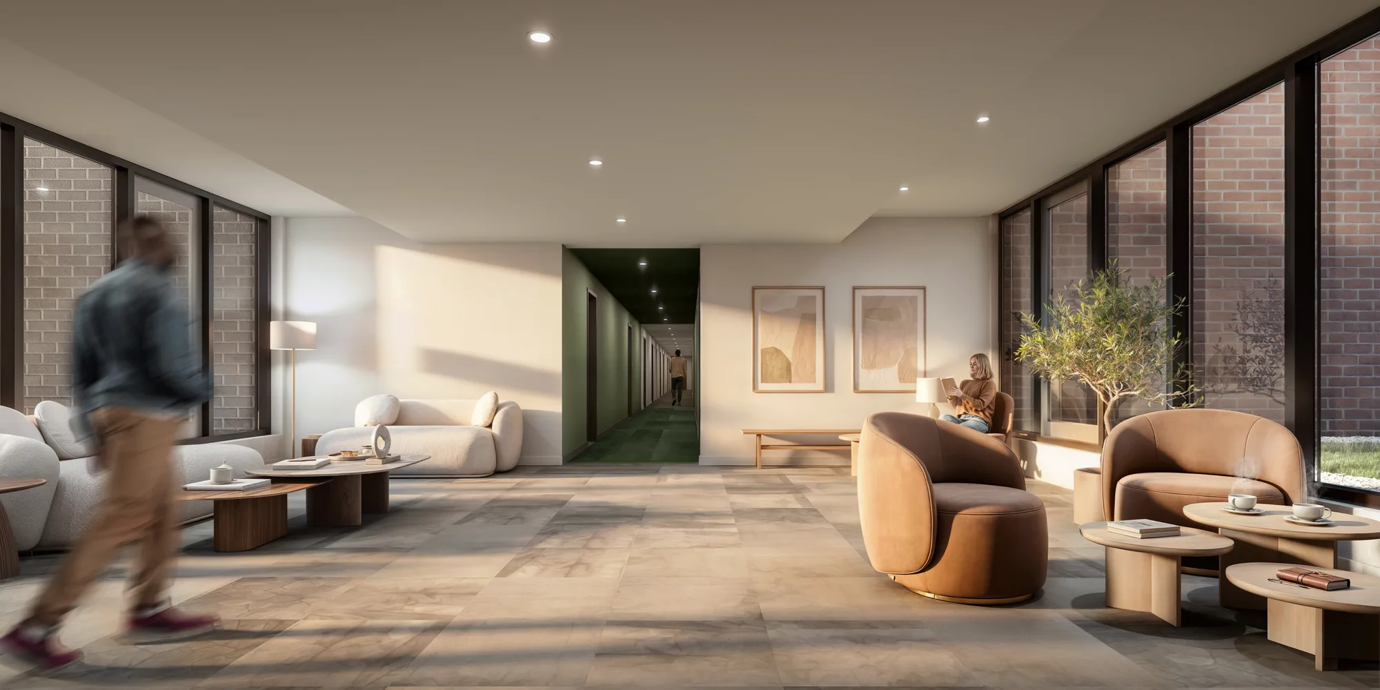 Lounge intérieur de W9